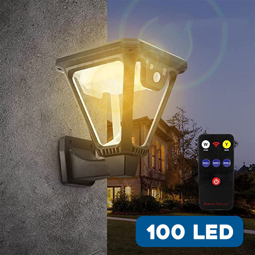 LED Solar Lantern Outdoor Wall Lights