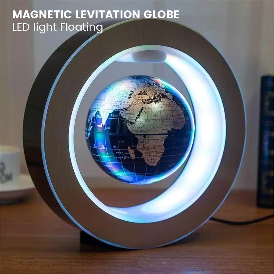 LED Levitating World Floating Lamp Rotating Globe