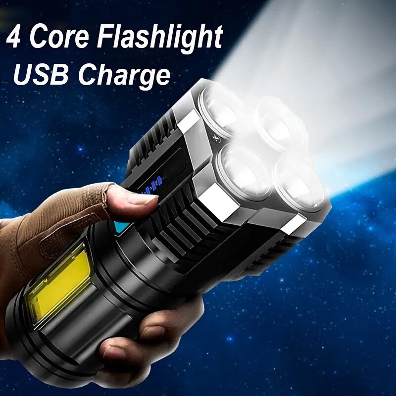 High Power LED Flashlights Camping Torch