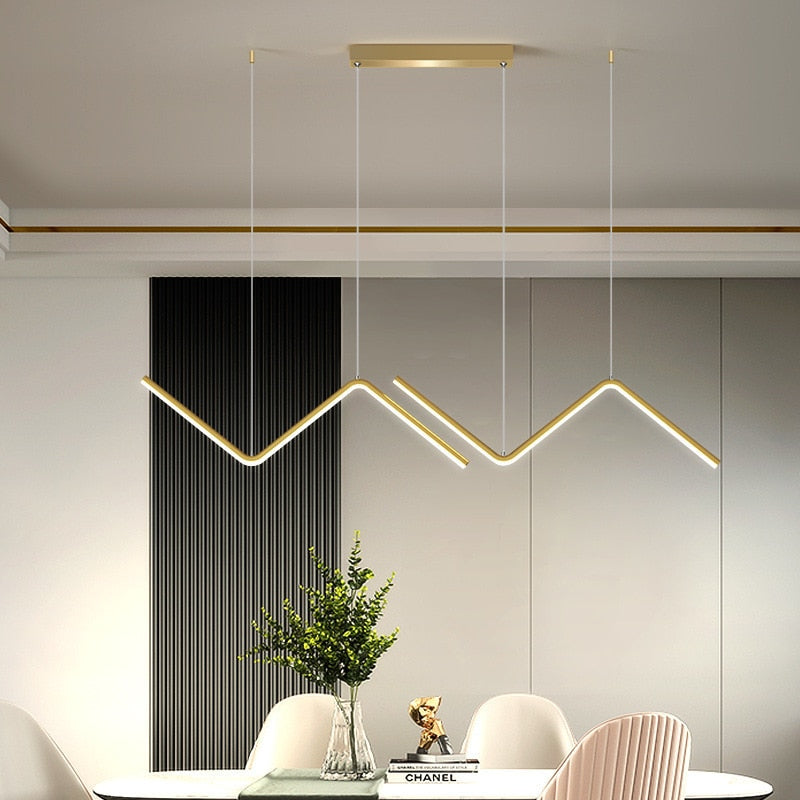 Modern Minimalist Aluminum Dining Pendant Lamp